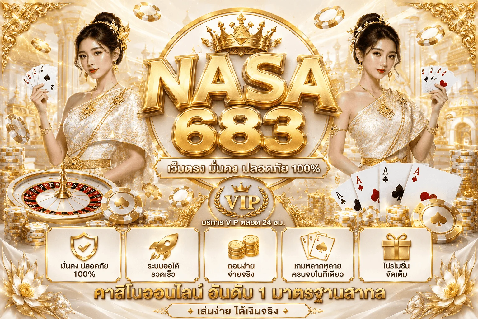 ภาพแนะนำ NASA683 เว็บตรงโทนดำส้ม